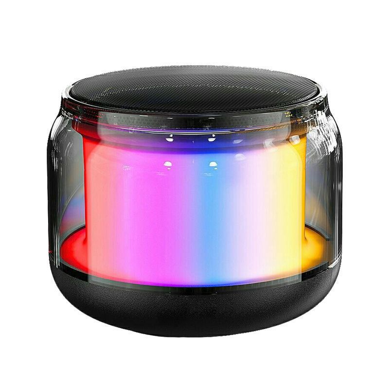 Portable Mini Bluetooth Speaker with Colorful Lights