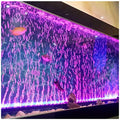 HCDMRE LED Air Bubble Light Aquarium Light Underwater Submersible Fish Tank Light Color Changing Making Oxygen Aquarium ToolsUs Plug (123cm/48.4")
