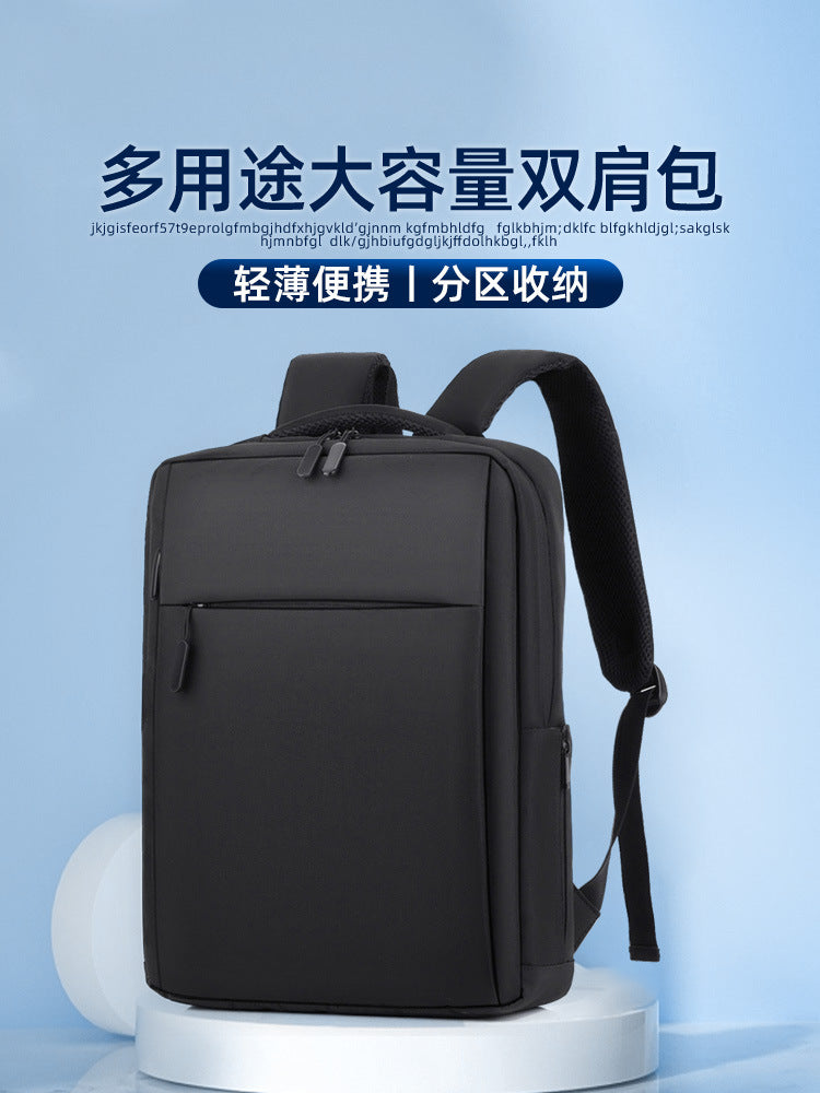 17.3-inch Men's Anti-theft Business Backpack with USB