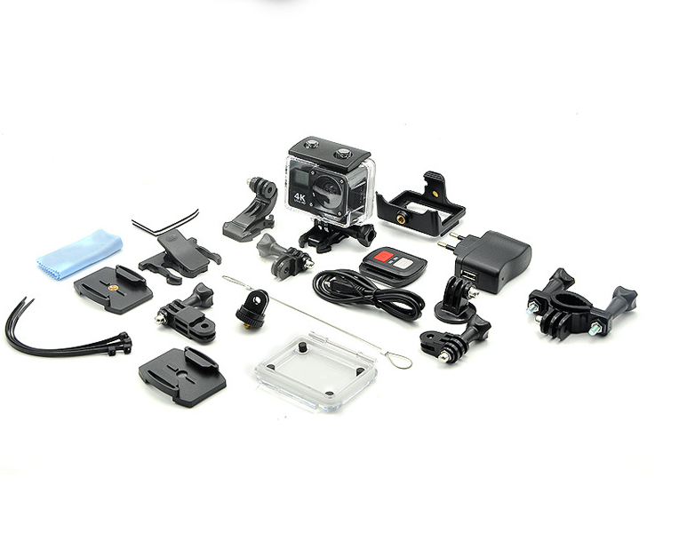 4K Dual-Screen Action Camera with WiFi Functionality