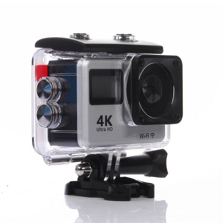 4K Dual-Screen Action Camera with WiFi Functionality