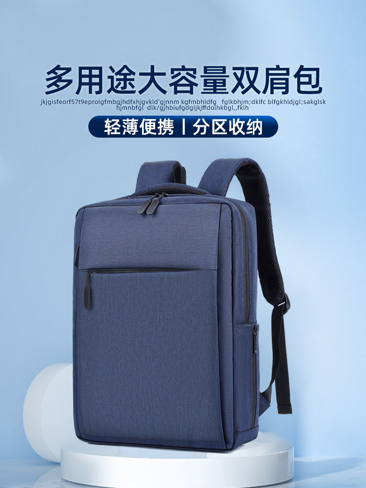 17.3-inch Men's Anti-theft Business Backpack with USB