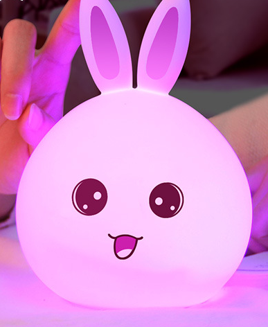 Silicone Rabbit USB Rechargeable Ambient Night Light
