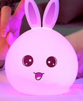 Silicone Rabbit USB Rechargeable Ambient Night Light