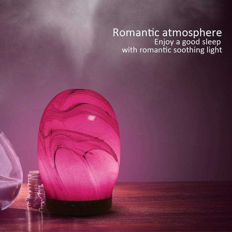 Mini Creative Humidifier with Colorful Night Light