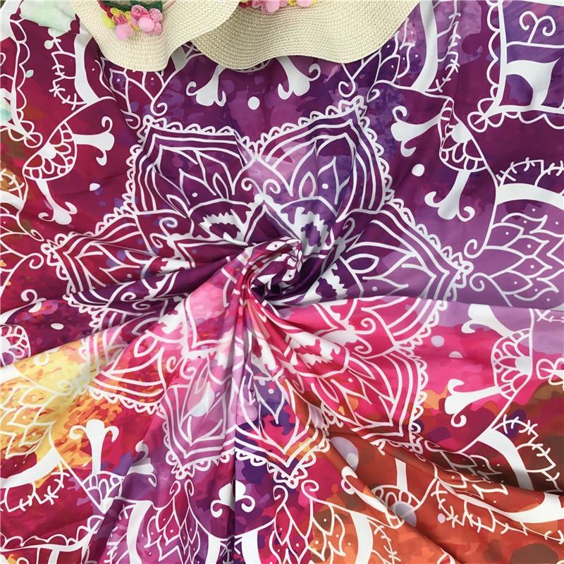 Beach Tapestry, Floral Beach Shawl, Beach Mat