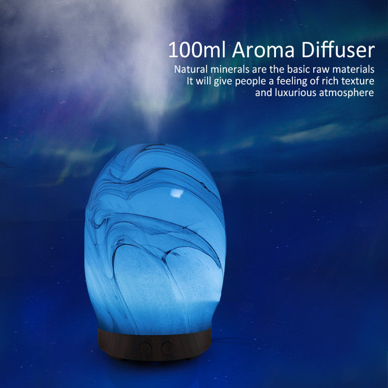 Mini Creative Humidifier with Colorful Night Light