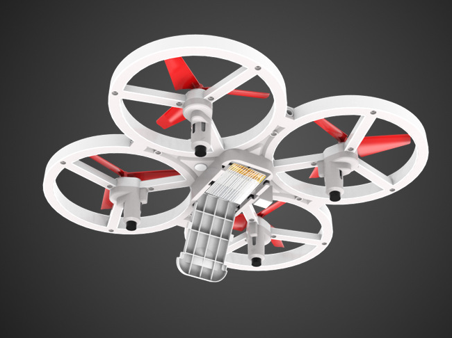 UFO Gesture Control Flying Drone with Lights for Kids