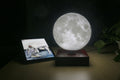 Magnetic Levitation LED Moon Lamp Night Light
