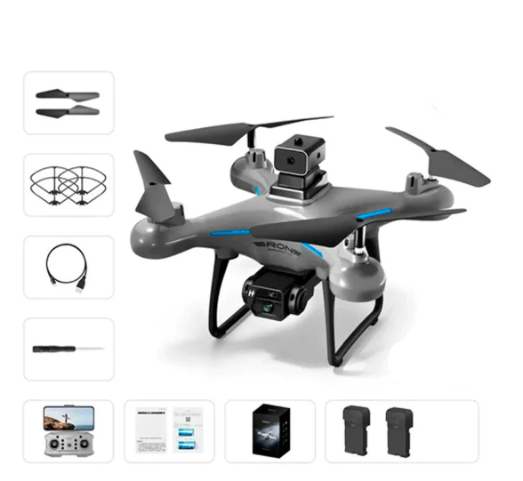 Professional Rescue Drone with 4K Dual Camera and GPS