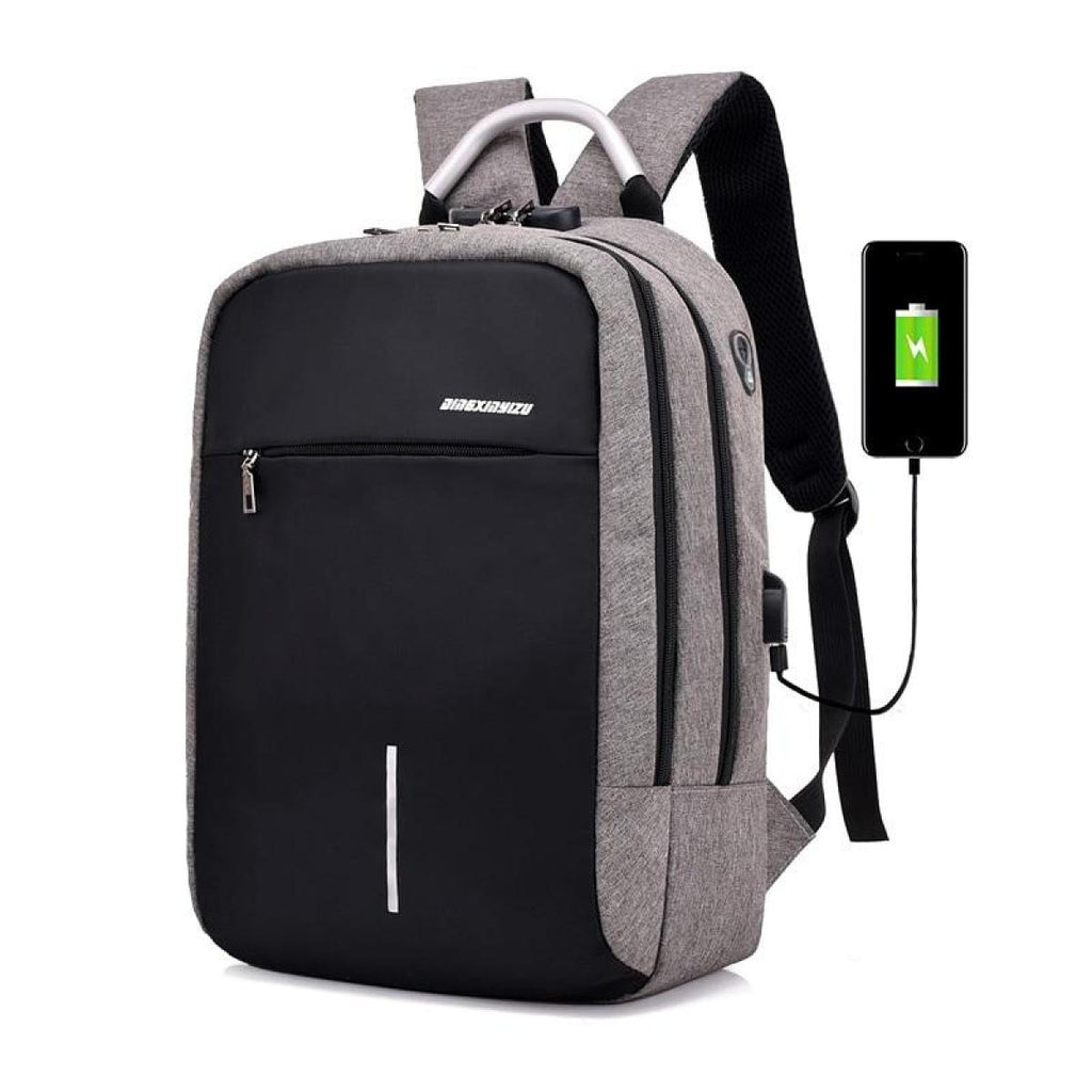 USB Charge Anti Theft Backpack for Men
