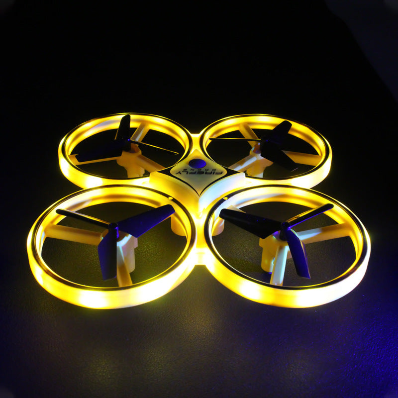 UFO Gesture Control Flying Drone with Lights for Kids