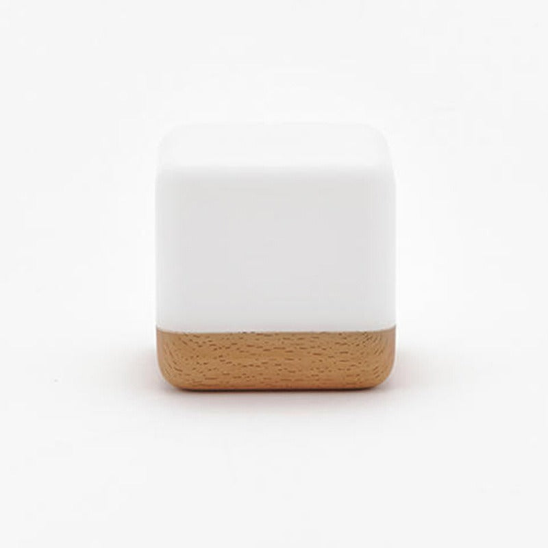 USB Rechargeable LED Cube Night Light for Home