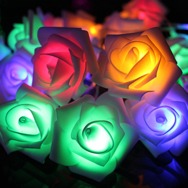 LED Simulation Rose String Lights for Valentine's Day