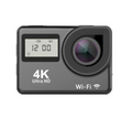 4K Dual-Screen Action Camera with WiFi Functionality
