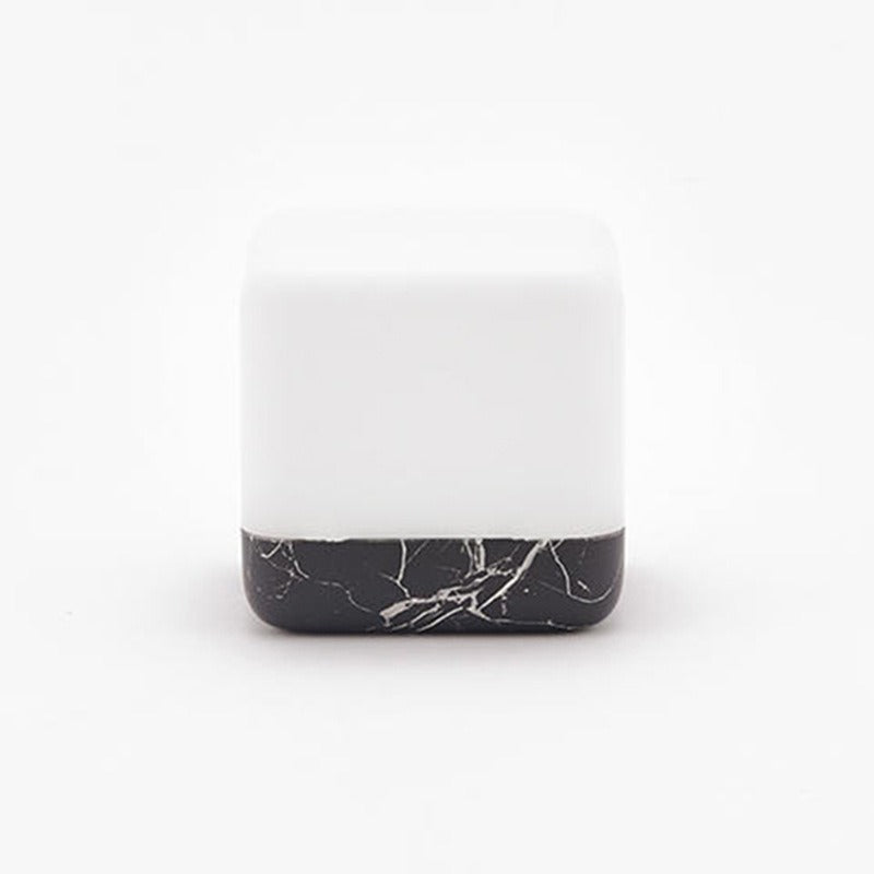 USB Rechargeable LED Cube Night Light for Home