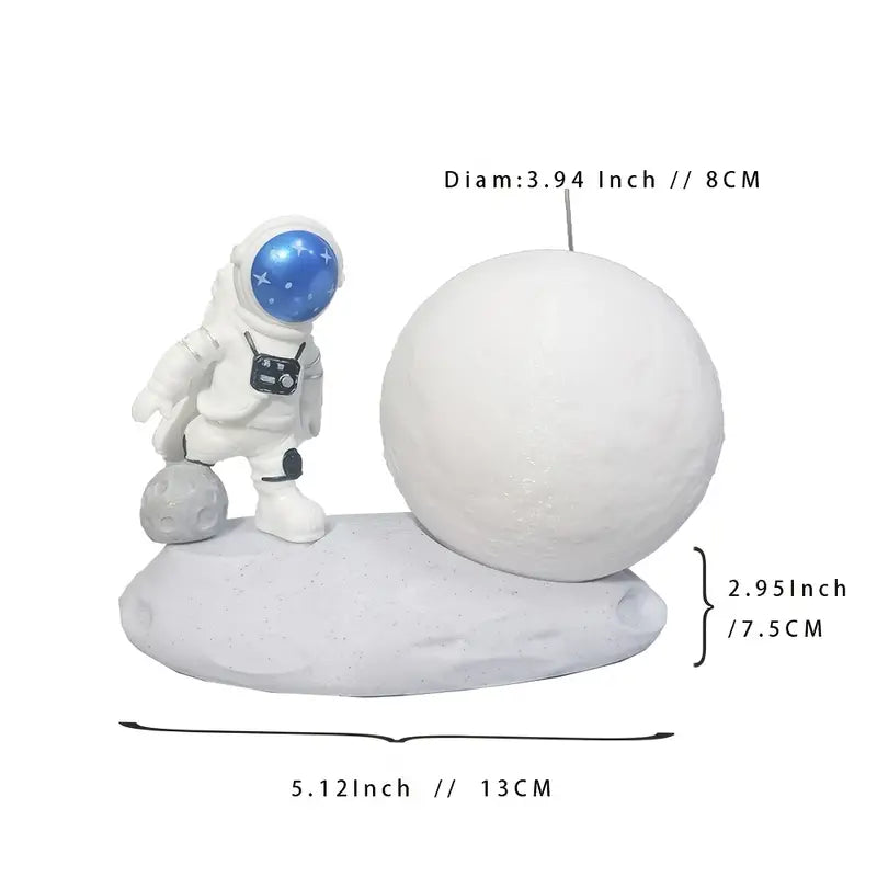 Small Astronaut & Moon Touch Sensor Night Light