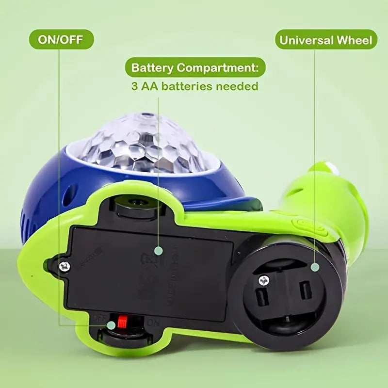 Crawling Snail Baby Toy with Lights and Music