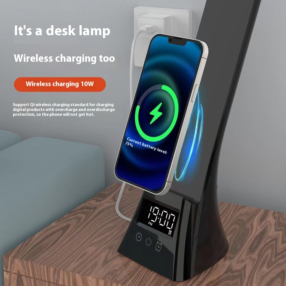 LED Lamp with Wireless Charger