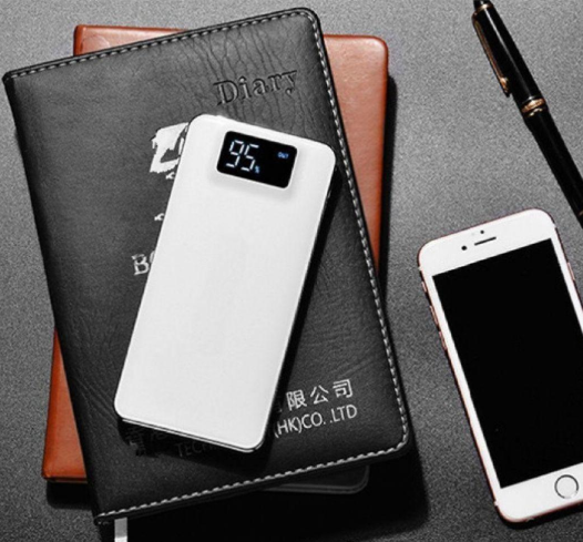Ultra-Slim Digital Display Power Bank for Mobile Phones