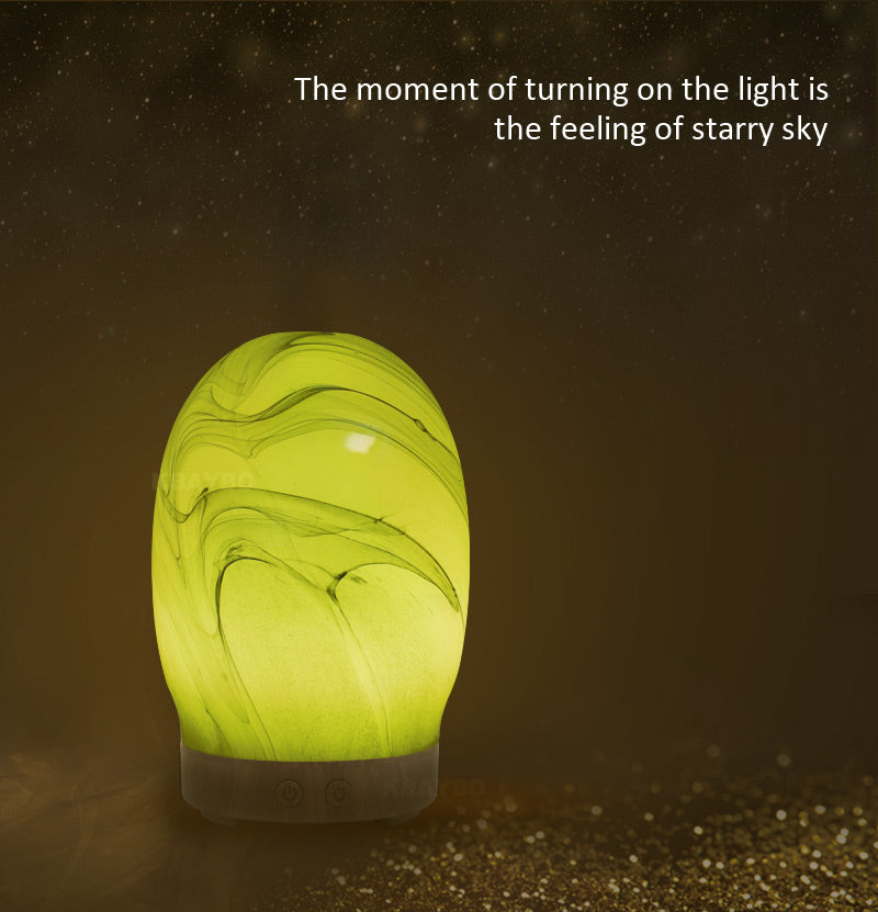 Mini Creative Humidifier with Colorful Night Light