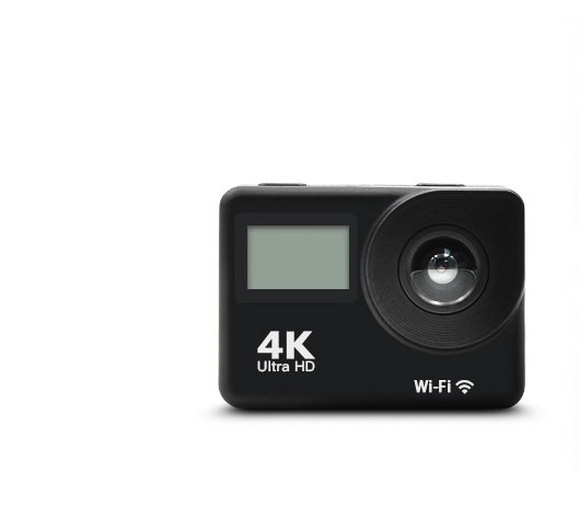 4K Dual-Screen Action Camera with WiFi Functionality