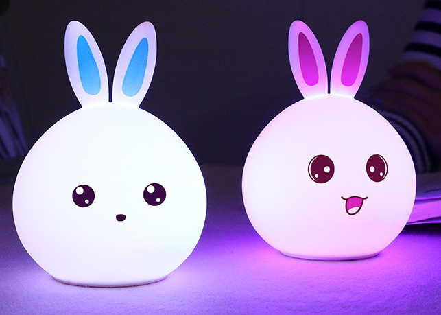 Silicone Rabbit USB Rechargeable Ambient Night Light