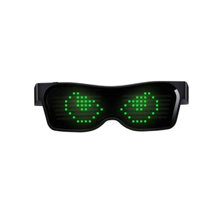Bluetooth Nightclub Glasses with USB Charging Lights