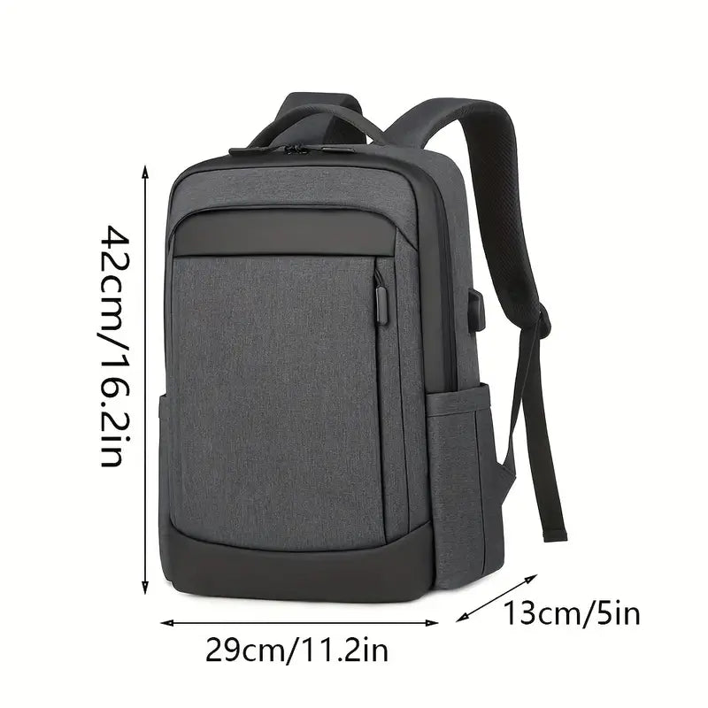 Travel Laptop Backpack with USB Charging Port and Anti-theft