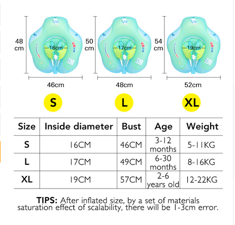 Baby Swimming Ring for Newborns - Pool Use